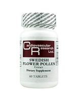Cardiovascular Research Swedish Flower Pollen Extract, White, 60 Count