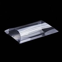 vLoveLife 100pcs Crystal Clear Cute Candy Boxes PVC Pillow Gift Box Wedding Party Favour Boxes