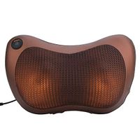 Electronic Massage Pillow, Neck, Lumbar, Back, Legs, Buttocks and Shoulder Relaxation Heat Massager Cushion for Car and Home