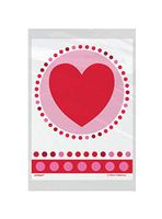 Radiant Hearts Valentine's Day Goodie Bags, 50ct