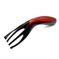 COLOR CLEANER Electric Scalp Massager Physical Therapy Kit for Head,Face,Body Muscular Relaxation Massage Equipment Comb Therapeutic Hand Held Massager Tool for Home(Red)