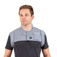 Venture Heat Infrared Heating Pad for Neck and Shoulder Pain - Electric Heat Wrap Brace for Pain Relief, Muscle Injury, Cramps, Joint Stress