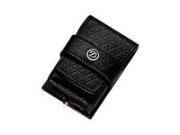 S.T. Dupont Black Fire Head Leather Lighter Case For Ligne 2, 180096
