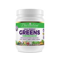 Paradise Herbs - ORAC Energy Greens - Keto + Paleo + Vegan Friendly Green Superfood - 12.8 Ounce 60 Servings