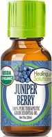 Organic Juniper Berry Essential Oil (100% Pure - USDA Certified Organic) Best Therapeutic Grade Essential Oil - 30ml