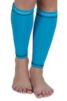 FitwearUSA 2 Pack FuturX Compression Sleeves (Turquoise/Black-S/M)