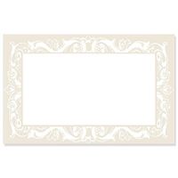 Pearl Lace Border Enclosure Cards / Gift Tags - 3 1/2 x 2 1/4 (100)