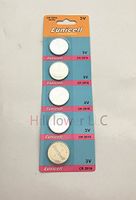 Hillflower 100 Pieces CR2016 Card Blister 2016 BR2016 3V Long Duration Lithium Battery with Hillflower Coupon