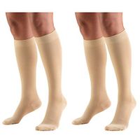 Truform Compression 30-40 mmHg Knee High Stockings Beige, X-Large, 2 Count