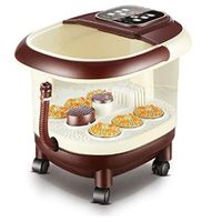 SCDZYP Foot Bath with Heat Maintenance | Foot Massager with Bubbles | at Home Portable Pedicure Foot Soak