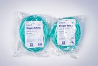 Replacement Oxygen Tubing Kink Resistant Oxygen Supply Tubing - 25' Green, Pack of 2