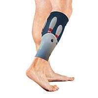 Stretch Sport Calf Sleeve 3D Bowling Ball Protective Guard for Men Women - Best Footless Compression Socks for Shin Splints,Running,Basketball Football (1 Pair)