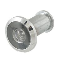 Water & Wood Home Metal 200 Degree Wide Angle Door Viewer Peephole