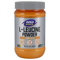 NOW Sports Nutrition, L-Leucine Powder, Builds Lean Tissue*, Amino Acids, 9-Ounce