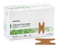 MCKESSON Adhesive Strip Medi-Pak Performance Fabric 1.5 X 3" Knuckle Tan (#16-4814, Sold Per Box)