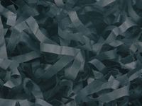 2oz Bag Solid Black Gift Basket Shred Shredded Tissue Paper Filler Display Bedding nfLG -32