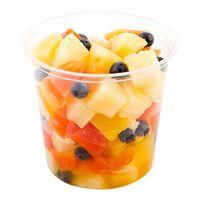 Plastic To Go Container, Round Deli Container - 24 oz - Clear - Plastic - Disposable - 500ct Box - Restaurantware