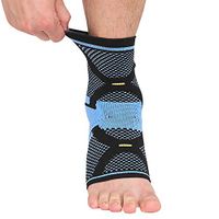 Silicone Elastic Sport Ankle Support Strong Ankle Bandage Elastic Brace Guard Support Sport Gym Foot Wrap Protection 1 Pcs