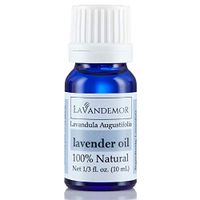 Lavandemor Lavender Essential Oil | Lavandula Angustifolia - Pure and Natural | 1/3 fl. oz. (10 ml)