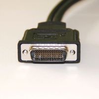 AODE DMS-59 59-Pin Male to Dual VGA Female Y Splitter Video Card Adapter Cable for Matrox Molex ATI Nvidia Lenovo Hp Dell Computer 110011