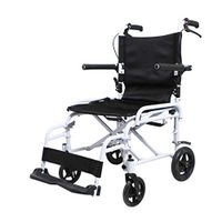 LBYMYB Creative Folding Multi-Functional Wheelchair Ultra-Light Portable Elderly Trolley Wheelchair