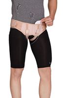 BOLD Double Inguinal Hernia Support Belt - Truss Brace With Two Pressure Pads XXL Biege