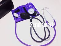 EMI Blood Pressure and Basic Single Head Stethoscope Kit - Purple