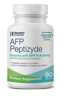 Houston Enzymes – AFP Peptizyde – 90 Capsules – Professionally Formulated Enzyme Combination with DPP IV Activity – Supports Protein Digestion – Increases Breakdown of Casein & Gluten Proteins