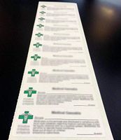 500 (All State) Green Cross Labels - Medical Stickers -