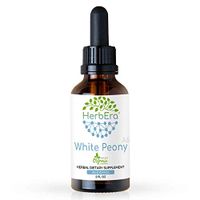 White Peony A60 Alcohol Herbal Extract Tincture, Super-Concentrated Organic White Peony (Paeonia Lactiflora) Dried Root (2 fl oz)