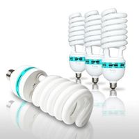 LimoStudio 4PCS Photography Studio 65 Watt Fluorescent Photo Light Bulb Daylight, AGG872