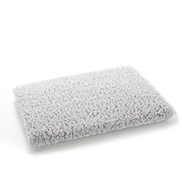 Memory Cotton Chair Cushion Plush Winter Office Warm Cushion Padded Floor Student Stool Winter Non-Slip Comfort Cushion , gray