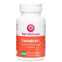 Cranberex Cranberry Concentrate Supplement Pills | Cranberry Extract Capsules for Urinary Tract Health and Kidney Care | 36mg PAC