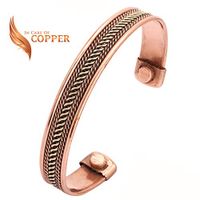Copper Therapy Elegant Stunning Copper Magnetic Bracelet for Arthritis & Joint Pain Magnetic Copper Bracelet