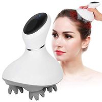 Hair Head Scalp Massager Electric, 4 Heads with 84 Nodes,Full Body Massage for Muscles Back, Multi-Function Kneading Vibration Massage Instrument