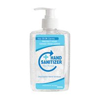 yeyeyo Disposable Hand Sanitizer Gel 300 ml Natural Safety All-Purpose Cleaner Liquid Hand Soap No Clean Quick Drying Hand Cleanser with Pump
