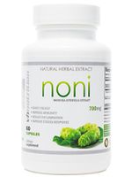 Noni Capsules | 700mg Morinda citrifolia Extract Pills | Promotes Healthier Skin, Hair, and Nails | Potent Natural Antioxidant | VH Nutrition | 30 Day Supply