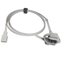 Compatible for Datex Ohmeda OXY-W-DB Spo2 Sensor Neonate Wrap 3.2 ft 9 Pins Connector