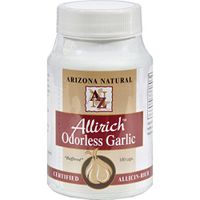 Arizona Natural - Allirich Odorless Garlic 100 Sgel