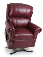 Golden Technologies - Pub Chair - Lift Chair - Medium - 21"W x 18.5"D Seat - Mahogany