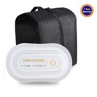 Denshine Mini CPAP Cleaner, Portable CPAP Cleaner Disinfector Disinfection, for CPAP Air Tubes Hose Machine Respirator Accessories Auto Cleaning Sanitizer Steriliser