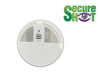 ULTRA-LIFE SMOKE DETECTOR SPY CAMCORDER-SIDE VIEW-1 YEAR STANDBY BATTERY, MOTION ACTIVATION-INCLUDES EXTRA "QUICK SWAP" LI-ION RECHARGEABLE BATTERY