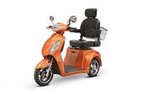 eWheels Scooter with Electromagnetic Brakes and High Speed in Orange