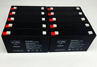 SPS Brand 6V 7Ah Replacement Battery for Emergency Lights PC7 (10 Pack)
