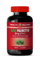 Prostate Support Capsules - Saw Palmetto Berry Extract 160MG - Saw Palmetto Prostate Supplement - 1 Bottle (60 Softgels)