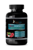Heart Support Supplement - MEGA ANTIOXIDANT Advanced Complex - Extra Strength - Goji Berry Capsules Weight Loss - 1 Bottle 60 Capsules