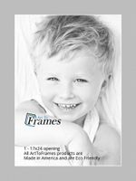 17x24 Gray / TV Grey Custom Mat for Picture Frame with 13x20 opening size (Mat Only, Frame NOT Included)