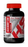antioxidant Vitamins - ACAI Berry 1200 MG - Super ANTIOXIDANT - acai Berry - 1 Bottle (60 Capsules)