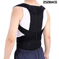 Posture Corrector for Women & Men-Wellness,Universal Durable Support Brace, Helps with Back Problems,Shoulder Support,Improves Slouching and Thoracic Kyphosis, Relieves Pain| by ZSZBACE (S)