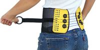 BaxMAX Lumbar Support Belt with Compound Pulley System - Made of Lightweight & Breathable Mesh - Instant Relief for Low Back Pain (X-Large)